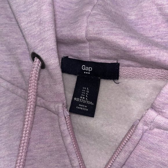 GAP Pink Lavender Zip-up Hoodie - Picture 3 of 3